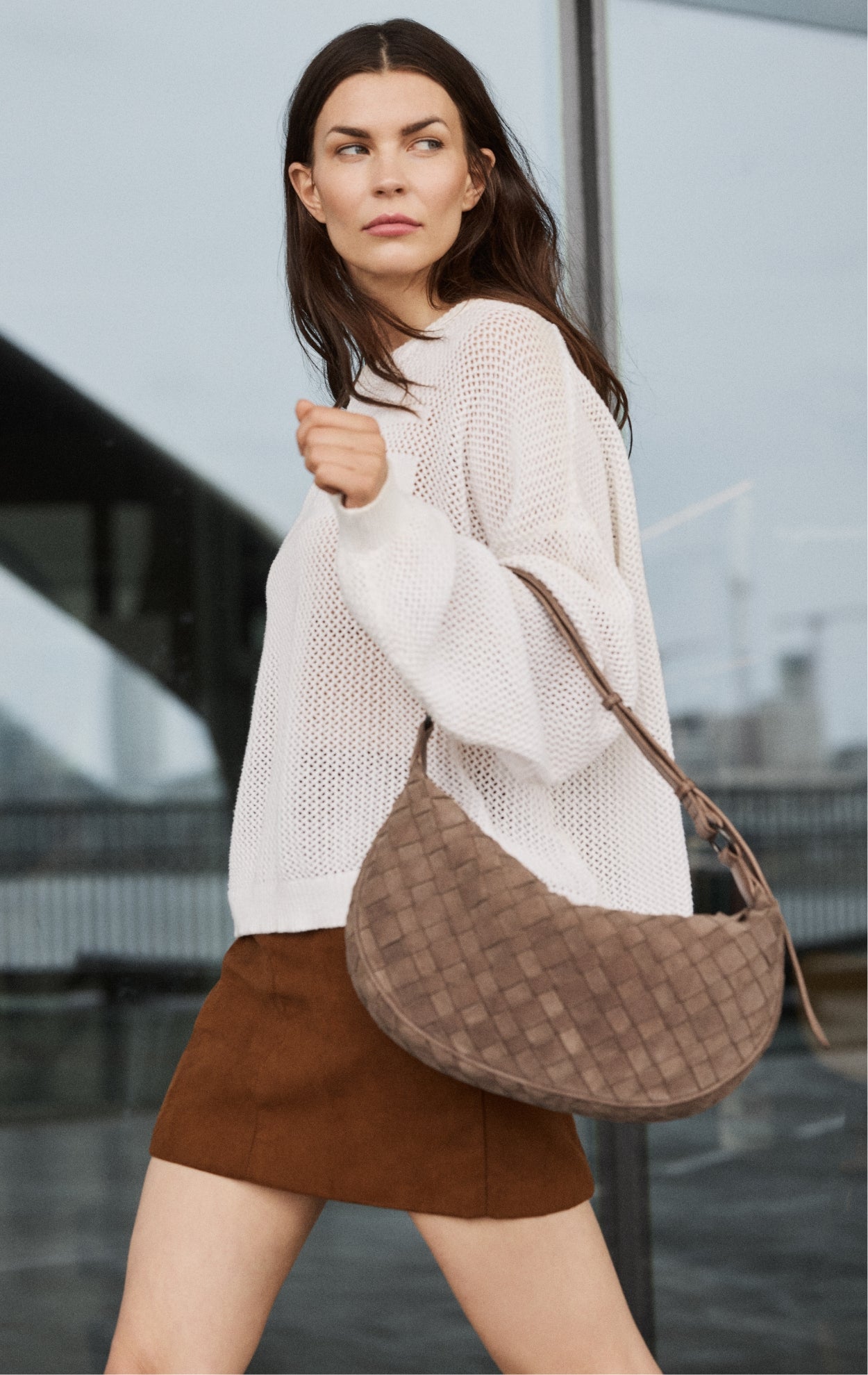 MuseMBG Bag, Suede Weave